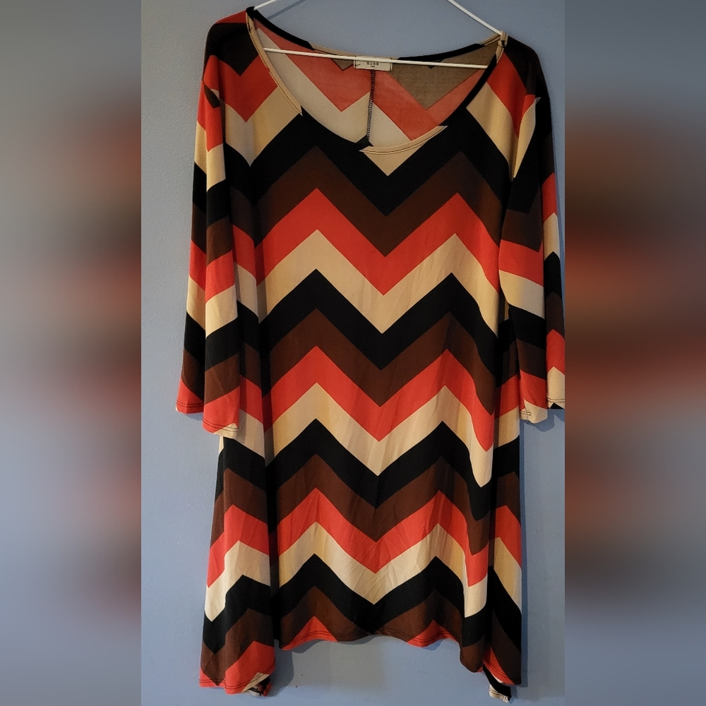 Minx Womens Blouse 2X